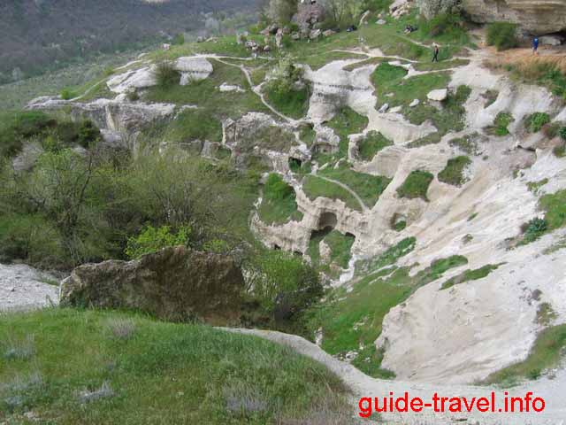 Пещерный город Качи-Кальон в Крыму