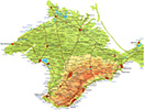 Карта Крыма