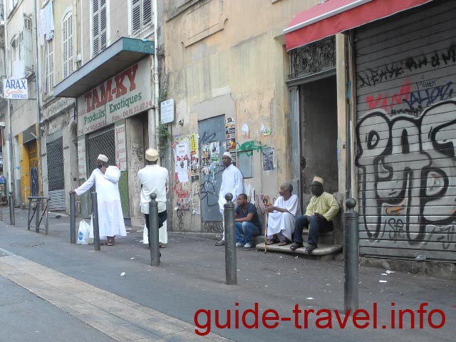 Портовые кварталы Марселя