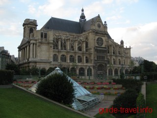 Достопримечательности Парижа - церковь Сен-Эсташ