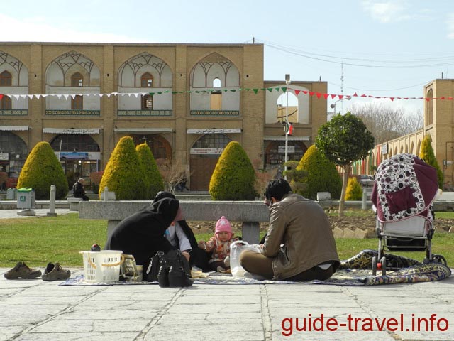 Традиционный отдых иранцев
